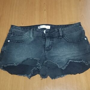 No Boundaries Black Denim Shorts